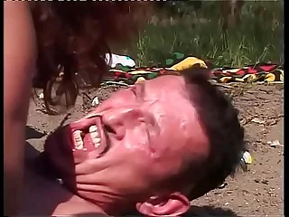 Mature woman fucked hardly doggystyle!